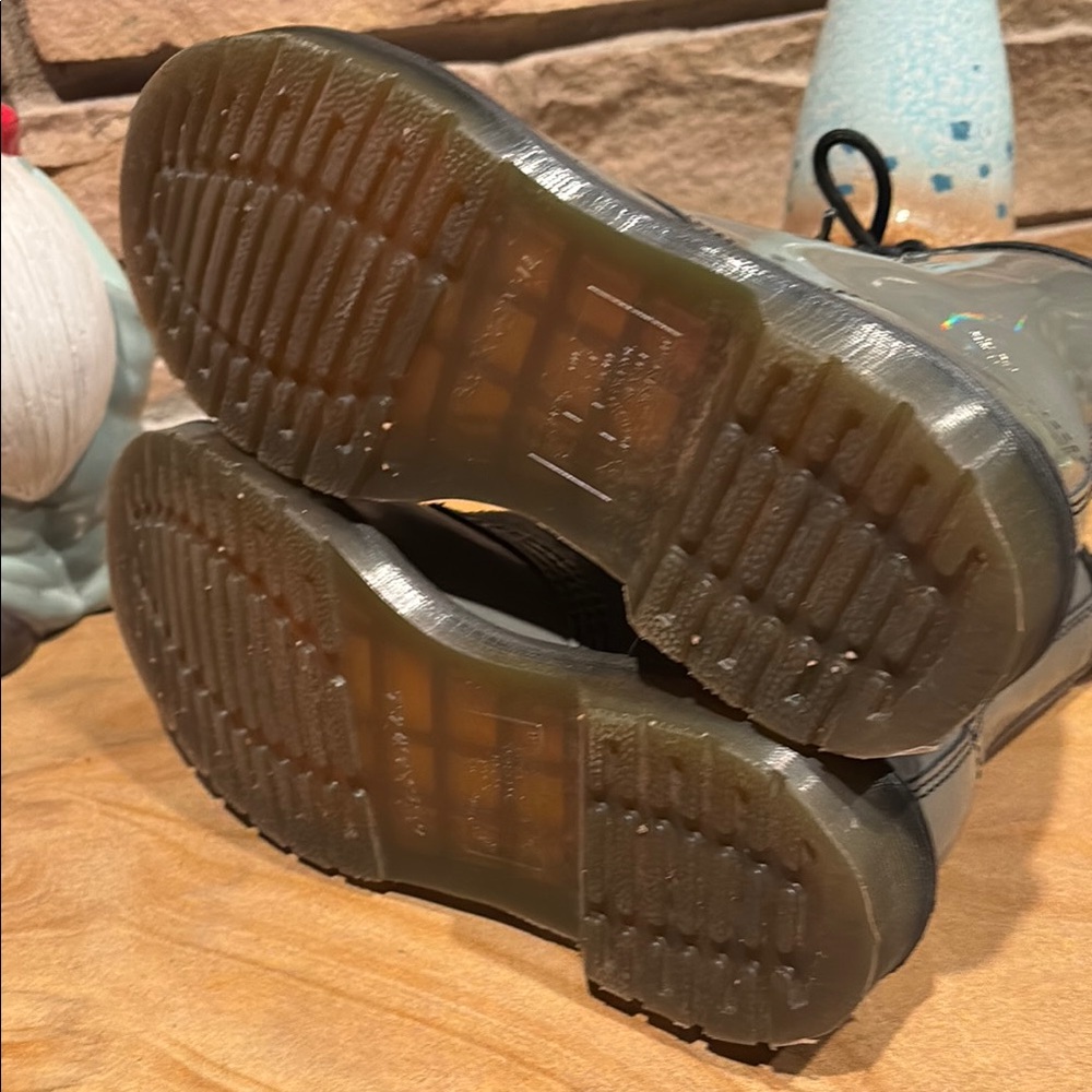 NOT FOR SALE: Dr. Martens Gray Combat Boots 🥾! - Picture 8 of 9